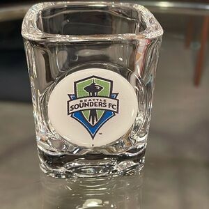 NWOT⚽️🥅 Seattle Sounders FC heavyweight shot glass